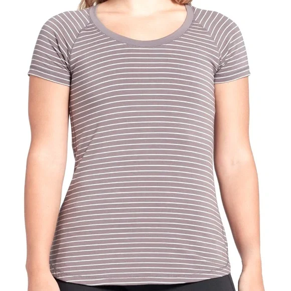 ♾ Calia by Carrie Underwood | Everyday striped tee shirt - Picture 2 of 8